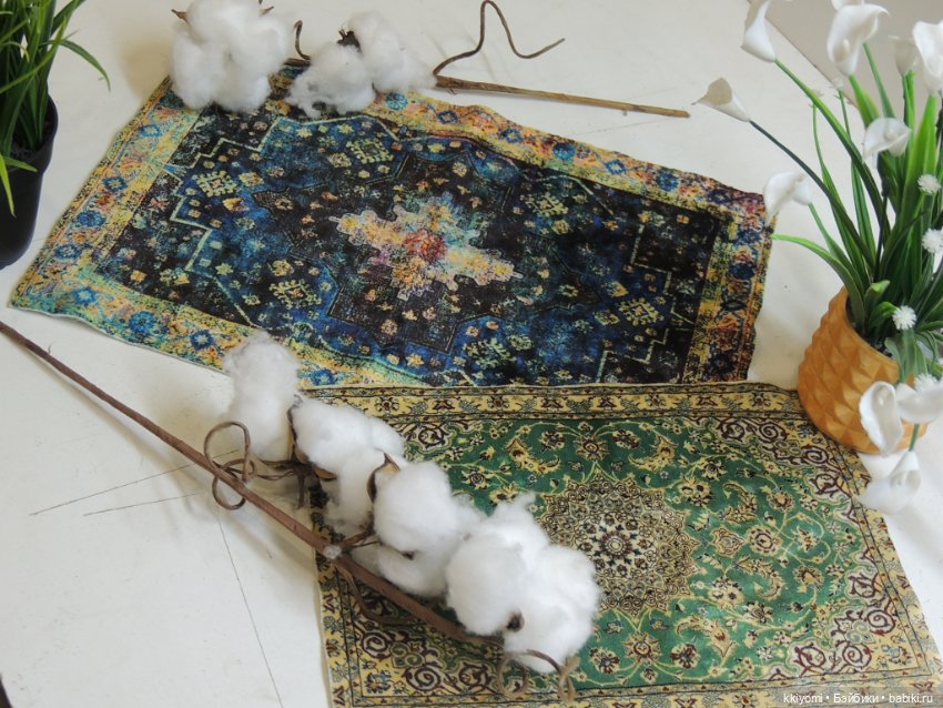 Уютные кукольные ковры — Текстиль для кукольного интерьера (фото 5)