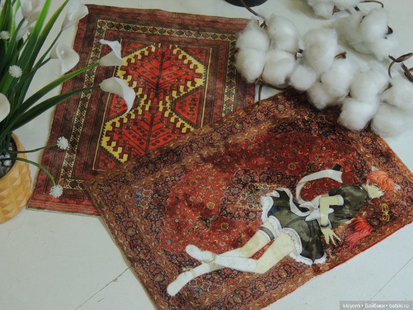 Уютные кукольные ковры — Текстиль для кукольного интерьера (фото 3)