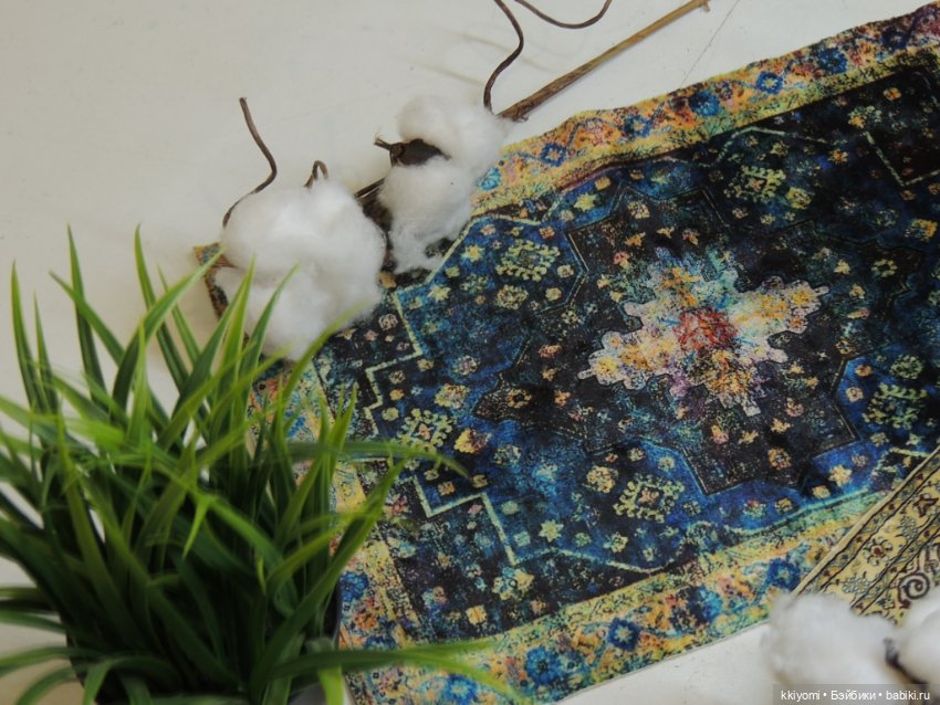 Уютные кукольные ковры — Текстиль для кукольного интерьера (фото 4)