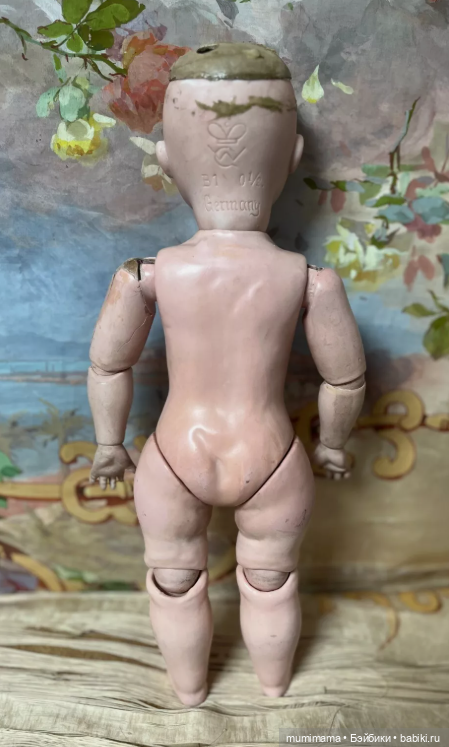 Очаровательная булочка тоддлер F.W Göbel "BAVARIA" рост 41 см