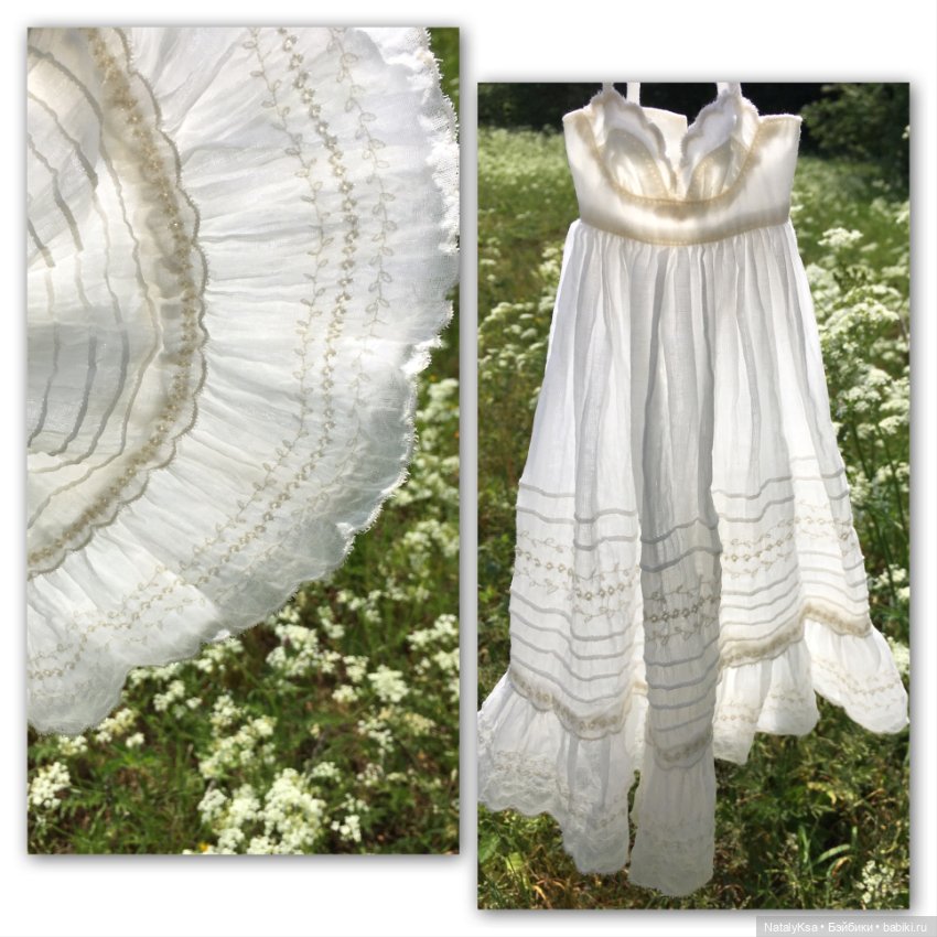 Летние сарафаны из батиста 1/4 и 1/3 размер (фото 5)