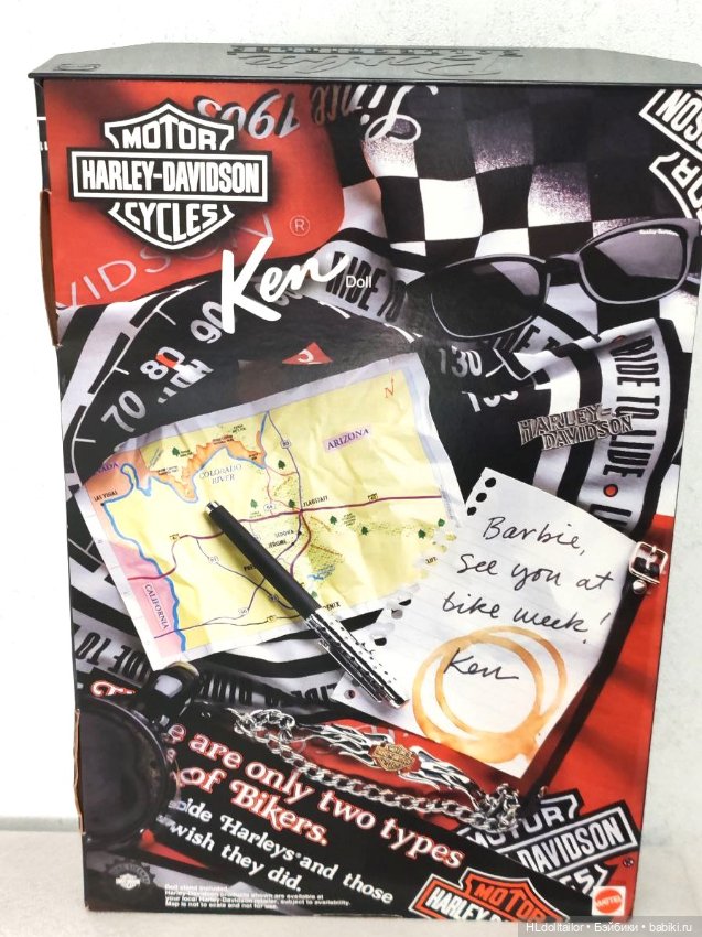 Продам Barbie Ken Harley Davidson Doll 1998 (фото 8)