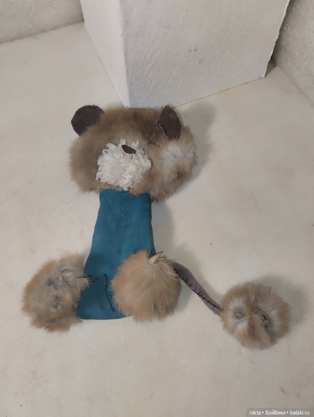 Мягкая игрушка СССР Кружок умелые руки Лев, львенок