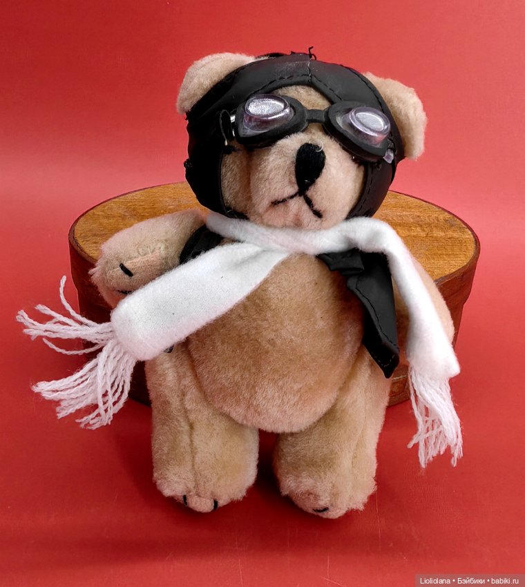 Мишка-пилот Винтаж 80-90 гг (фото 4)