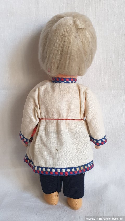 Всекохудожник. Русская артельная кукла. Ваня и Даша (продажа лотом) (фото 10)