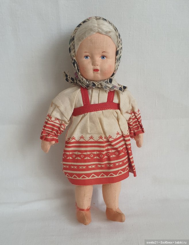 Всекохудожник. Русская артельная кукла. Ваня и Даша (продажа лотом) (фото 3)