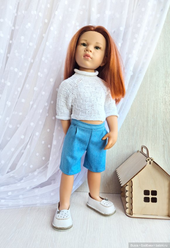 Одежда для кукол Готц и Цвергназе ростом 48-50 см (фото 4)