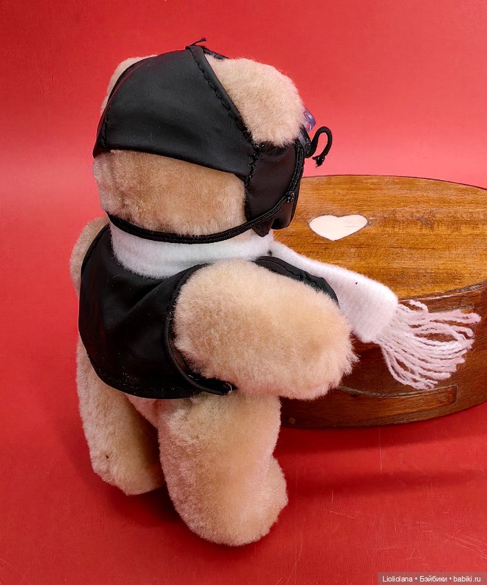 Мишка-пилот Винтаж 80-90 гг (фото 5)