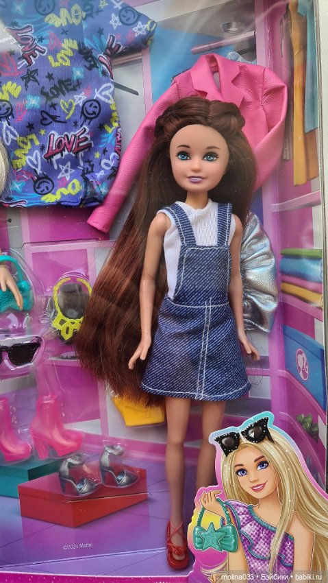 Барби Милли с набором одежды + девочка подросток (фото 2)