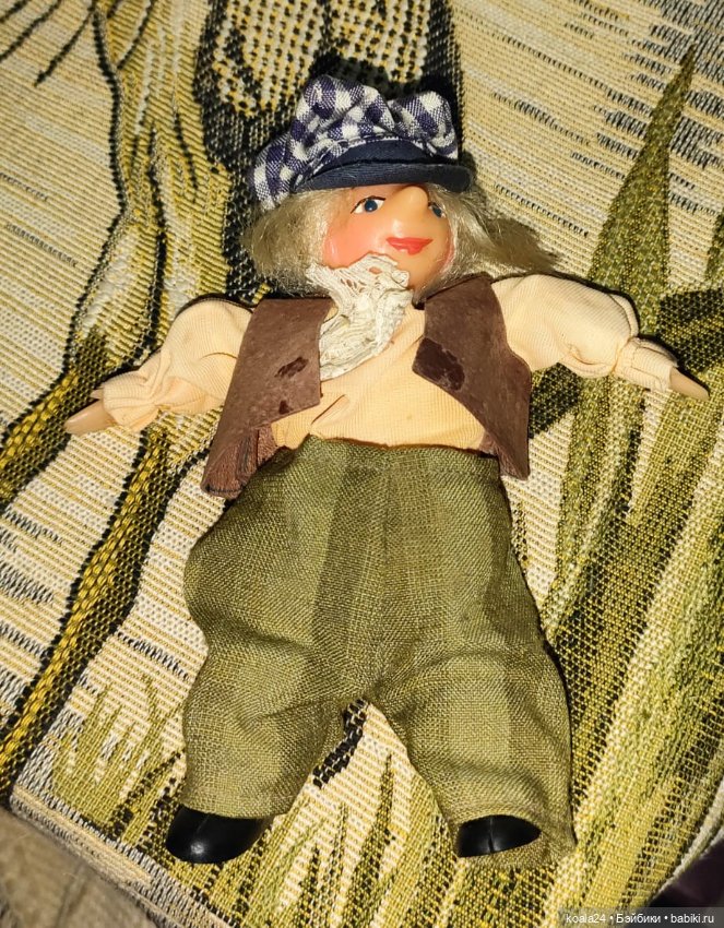 Кукла СССР клоун Олег Попов