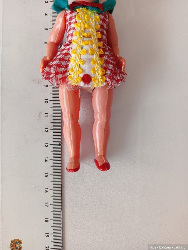 Кукла Фабрика Galletti Италия Клеймо 2 Петуха (фото 3)