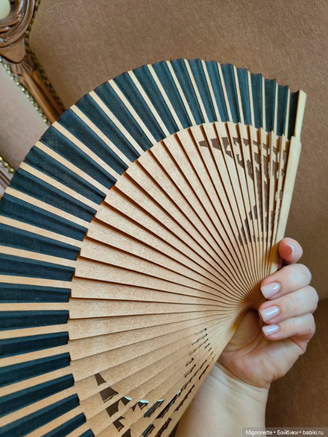 Старинный веер, Европа — Другое для антикварных кукол (фото 7)