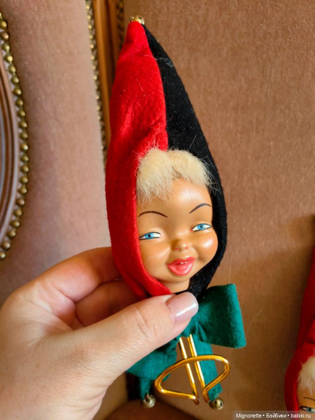 Два парных арлекинчика-вешалочки (фото 2)