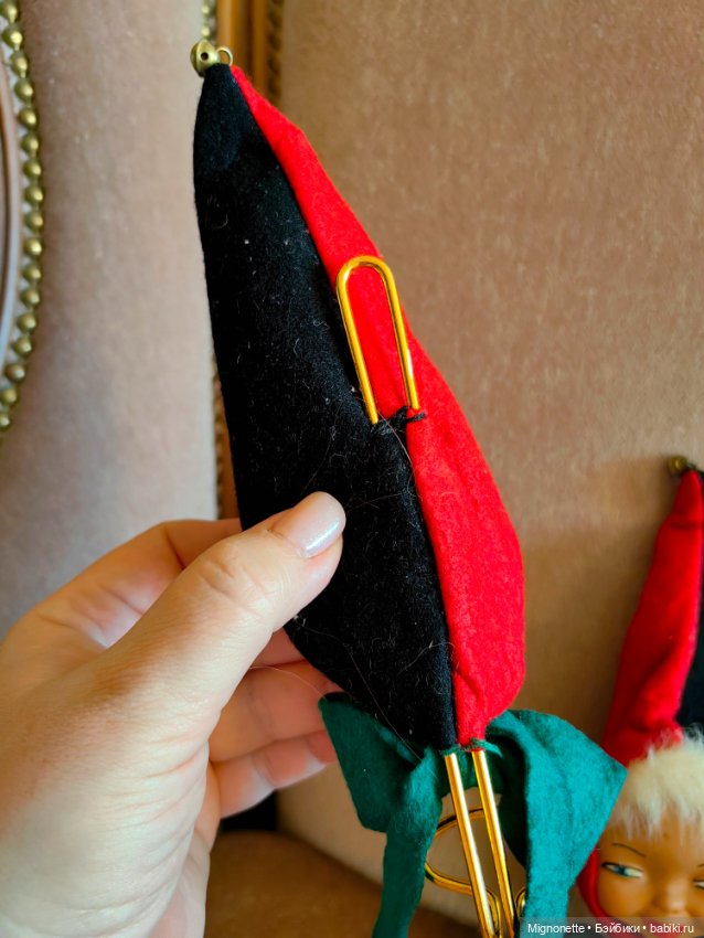 Два парных арлекинчика-вешалочки (фото 4)