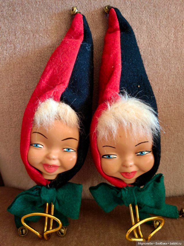 Два парных арлекинчика-вешалочки (фото 3)