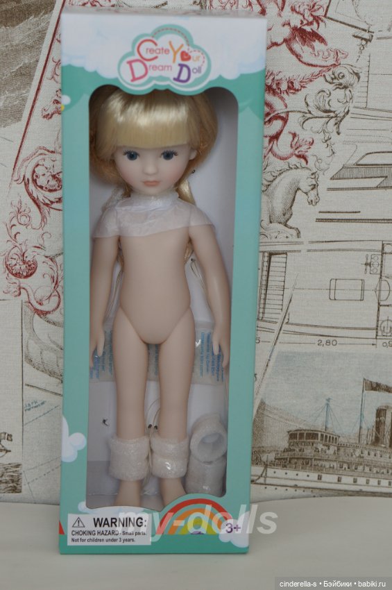 Кукла Клара нюд от Ruby Red