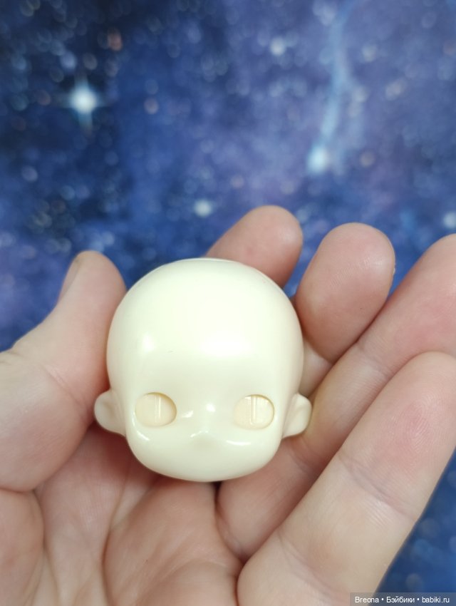 Некрашенная голова (лицо, переходник, затылок) Nagi