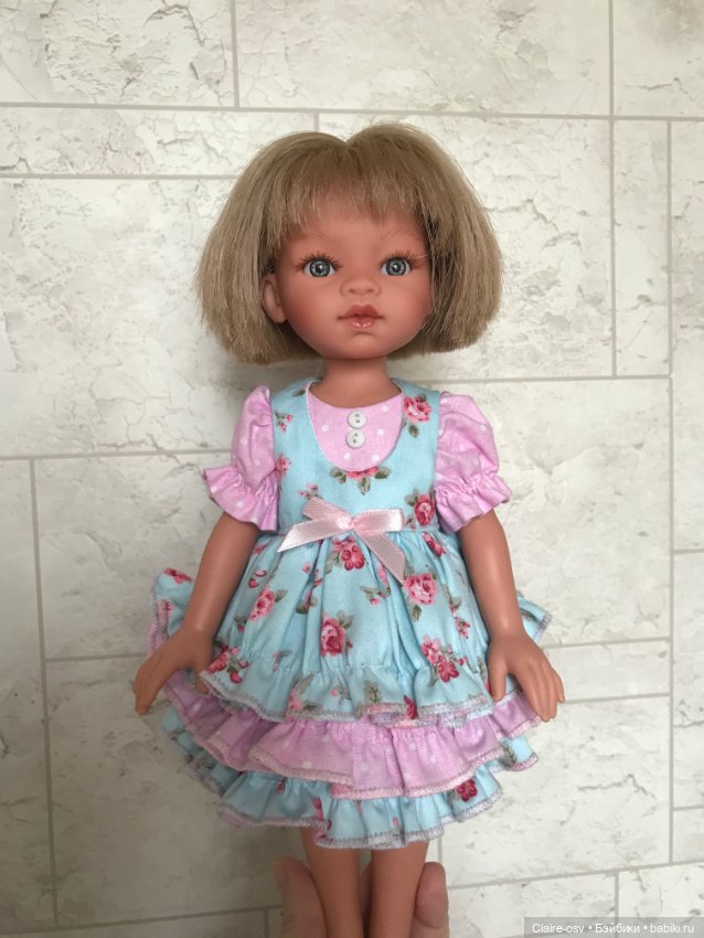 Платье для кукол Антонио Хуан и Паоло Рейна