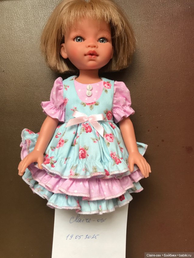 Платье для кукол Антонио Хуан и Паоло Рейна (фото 3)