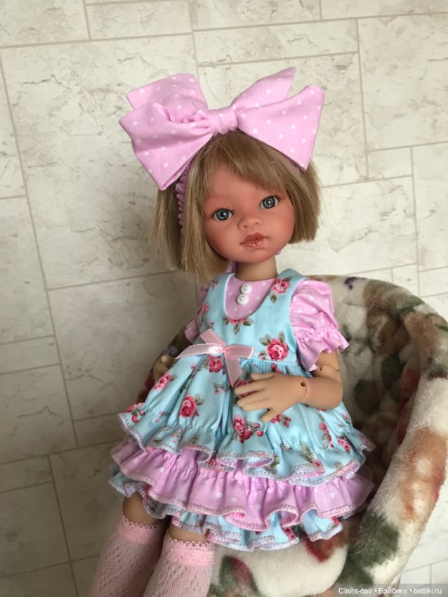 Платье для кукол Антонио Хуан и Паоло Рейна (фото 5)