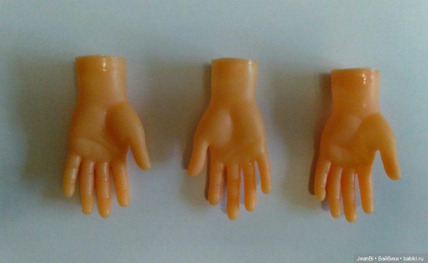 Лот кистей рук для куклы — Тела и головы для кукол (фото 2)