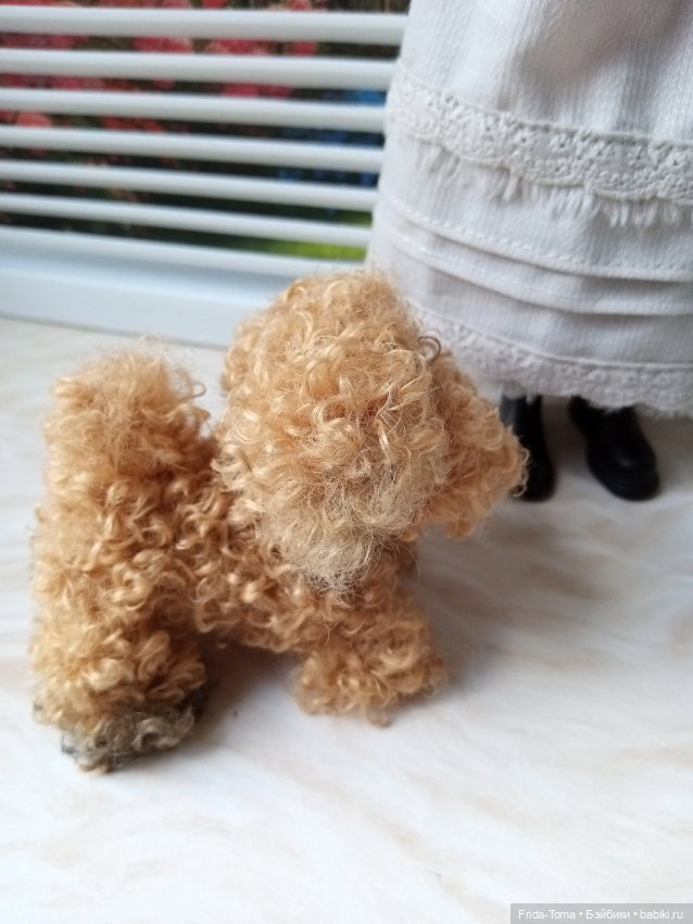 Щенок зайчик игрушка пушистая для Барби Поппи интегрити мальтипу