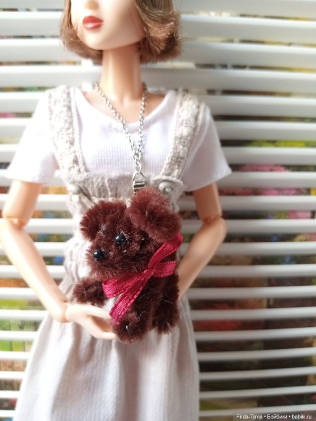 Щенок зайчик игрушка пушистая для Барби Поппи интегрити мальтипу