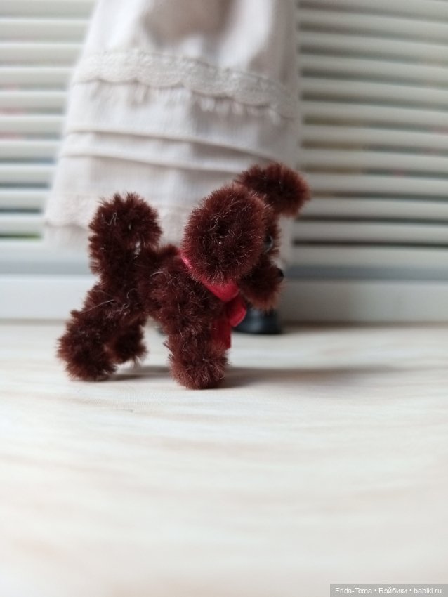 Щенок зайчик игрушка пушистая для Барби Поппи интегрити мальтипу