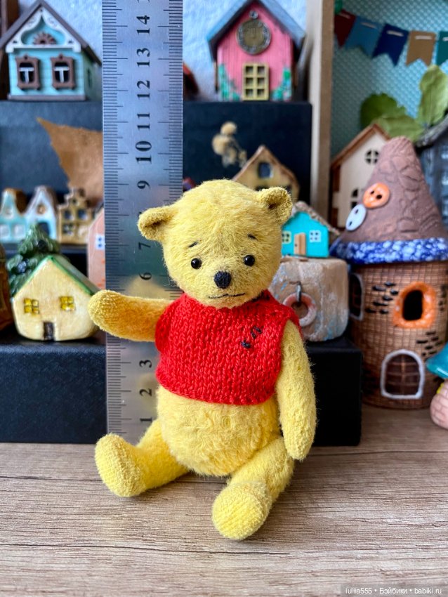 Мишка тедди Винни — Авторские игрушки (фото 2)