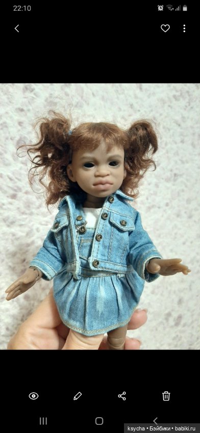 Сменная лицевая панелька — Авторские куклы (фото 2)