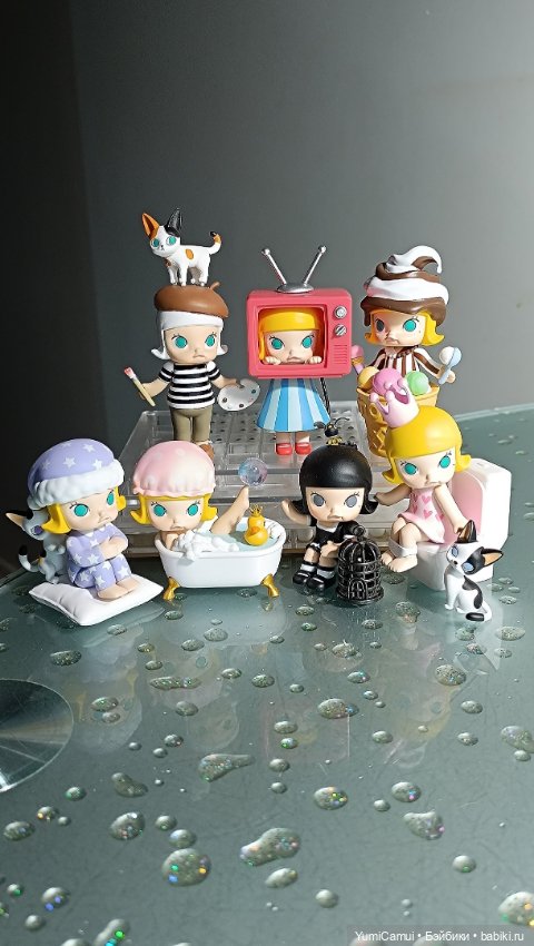 Малышки Popmart Molly — Коллекционные фигурки (фото 3)