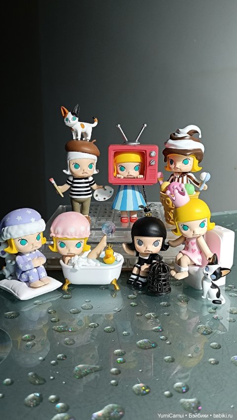 Малышки Popmart Molly — Коллекционные фигурки (фото 6)