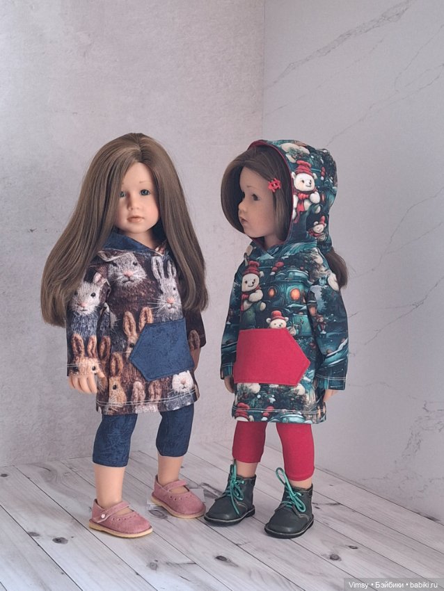 Комплекты одежды Зайцы и Медведи для кукол Gotz (фото 8)