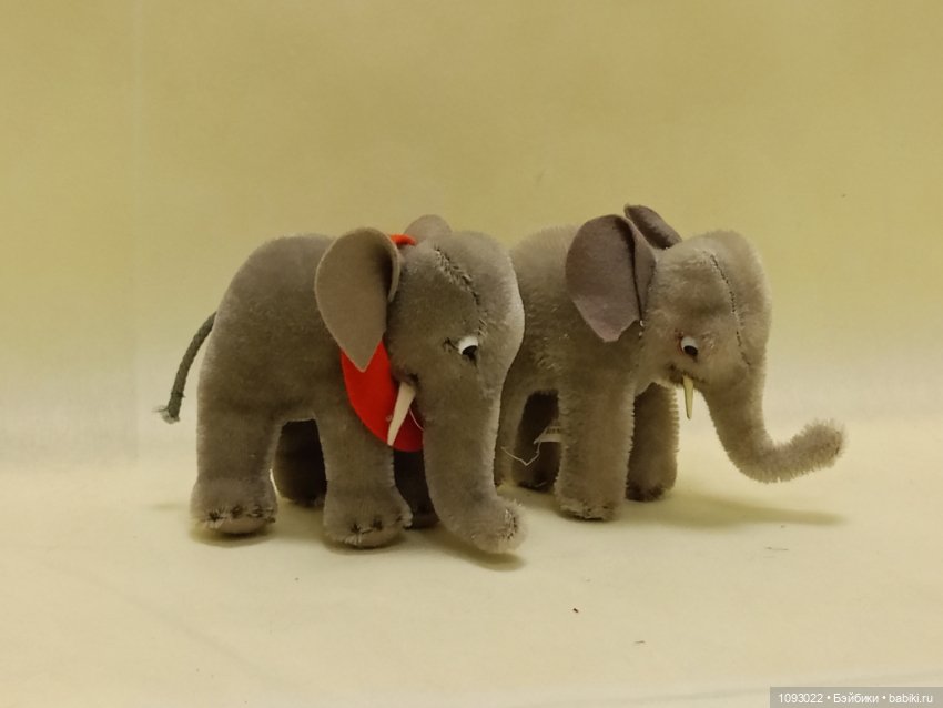 Слоник Steiff, Штайф — Винтажные куклы и игрушки детства (фото 5)