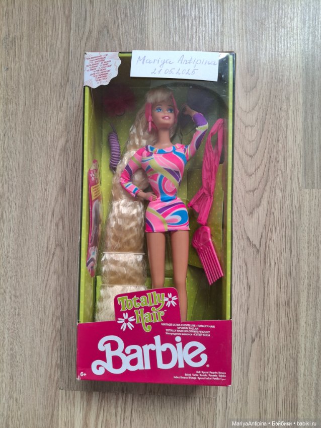Продам Barbie Totally Hair 25th Anniversary NRFB (фото 3)