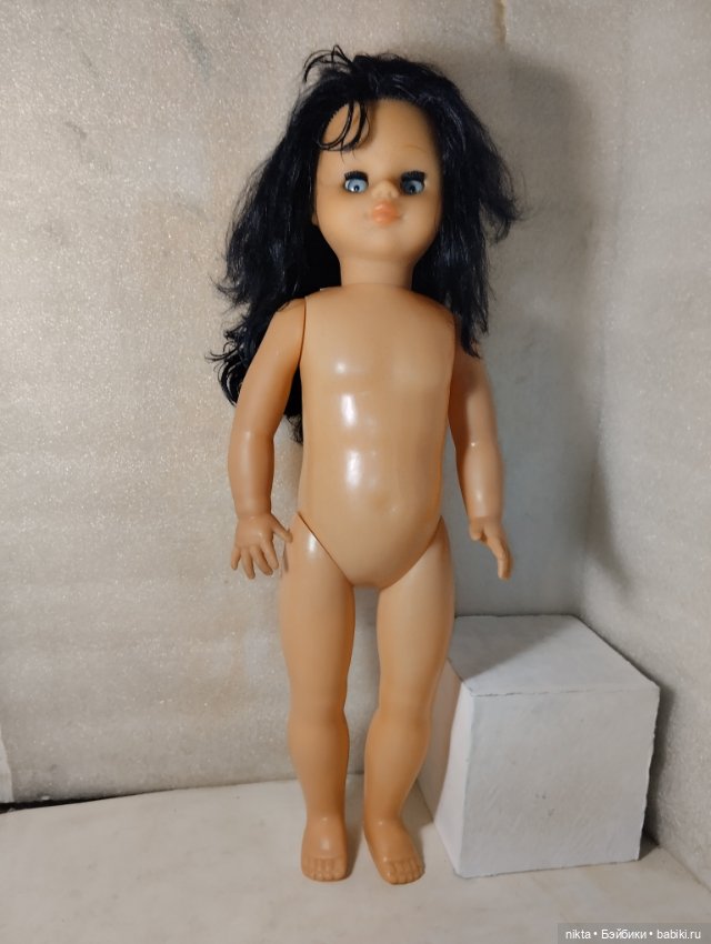 Кукла ГДР Жгучая брюнетка (фото 5)