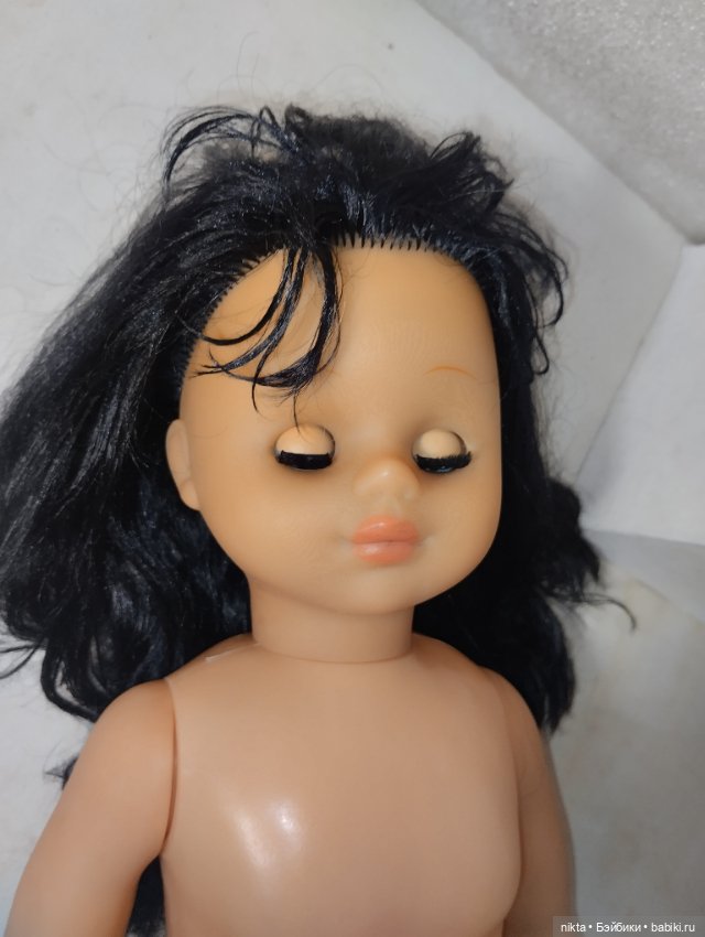 Кукла ГДР Жгучая брюнетка (фото 9)