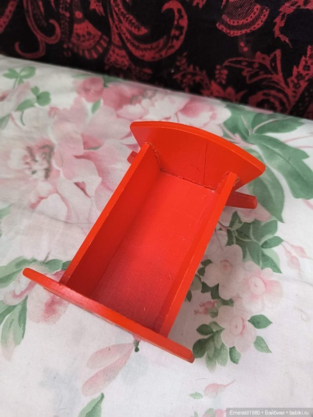 Кроватка ГДР — Кукольная мебель (фото 2)