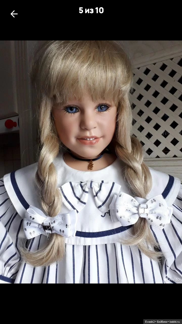 Коллекционная виниловая кукла (фото 4)