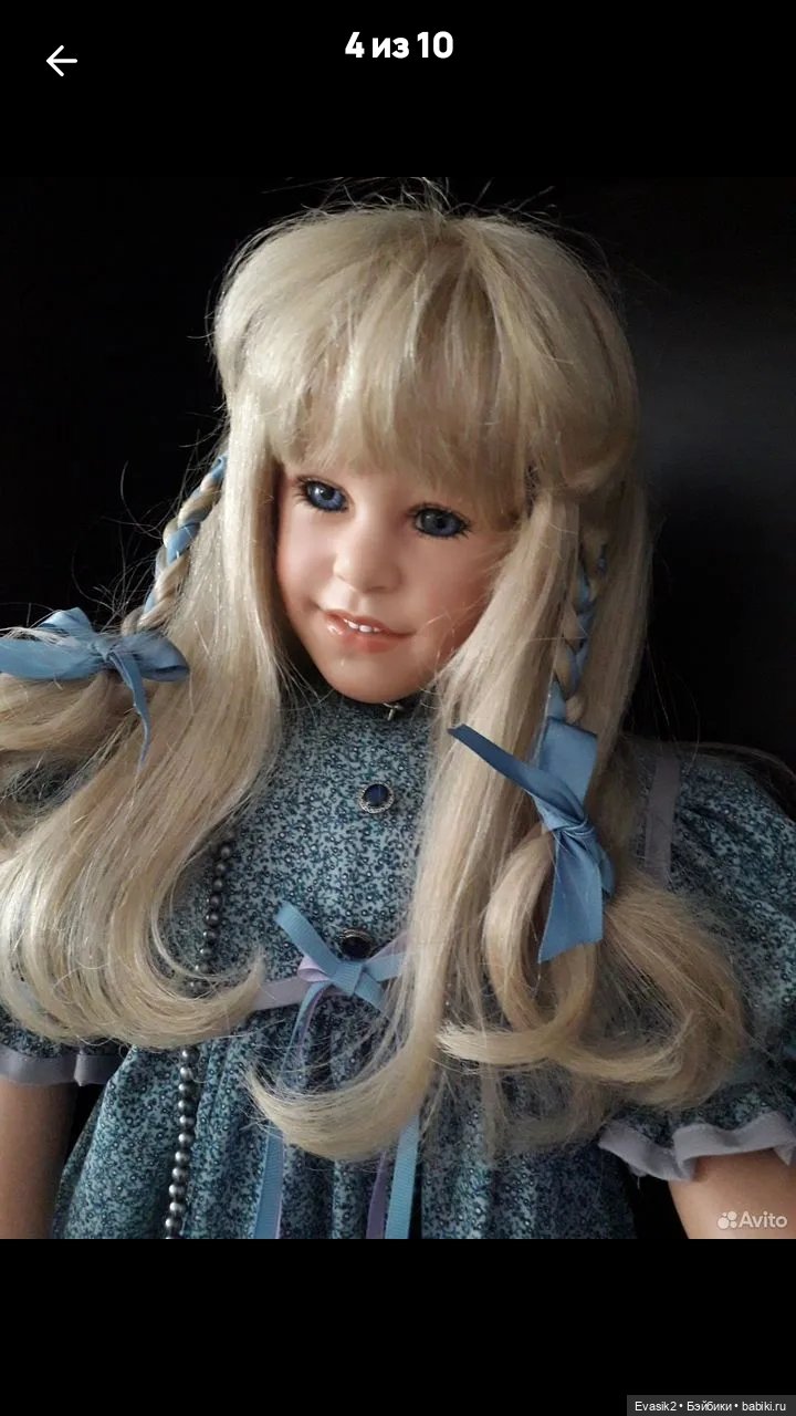 Коллекционная виниловая кукла (фото 3)