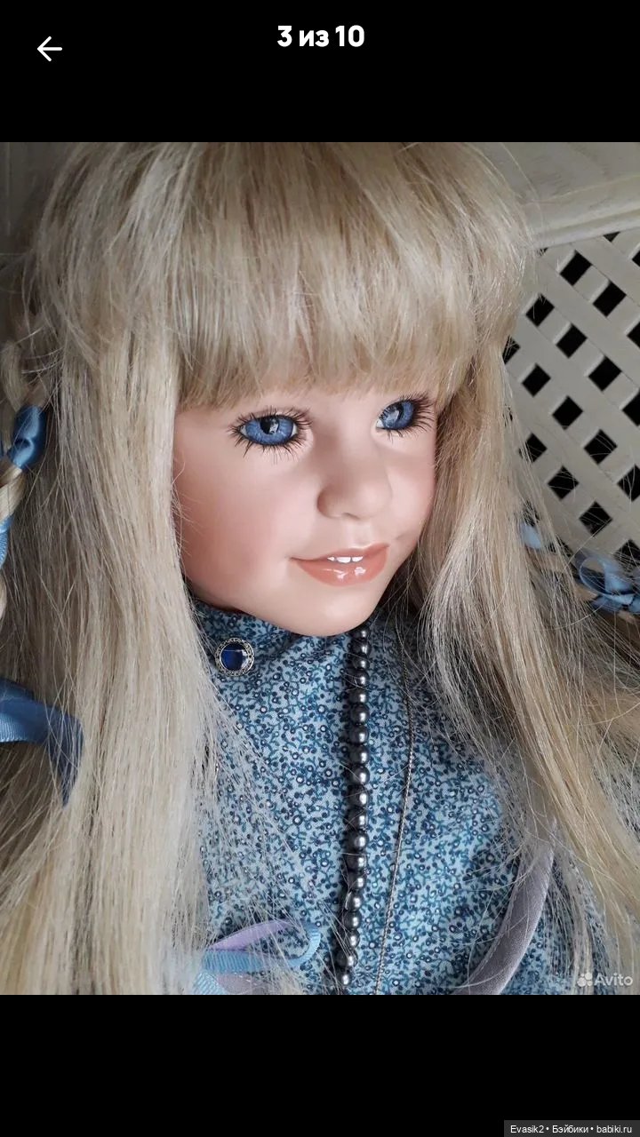 Коллекционная виниловая кукла (фото 2)