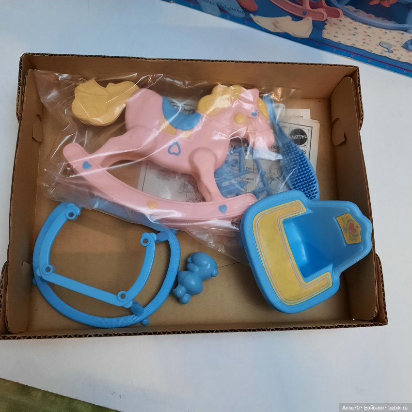 Набор игровой Barbie heart family (rosebud) ходунки, лошадка, одежда (фото 3)