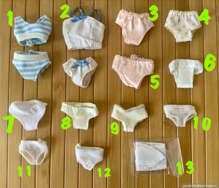 Нижнее бельё для блайз\Blythe