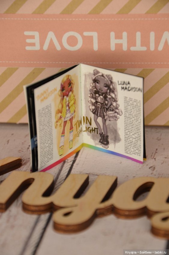 Журнал Rainbow High, Shadow High (фото 3)