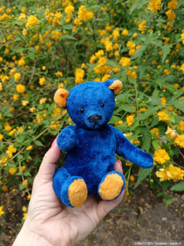 Мишка тедди ручная работа (фото 4)