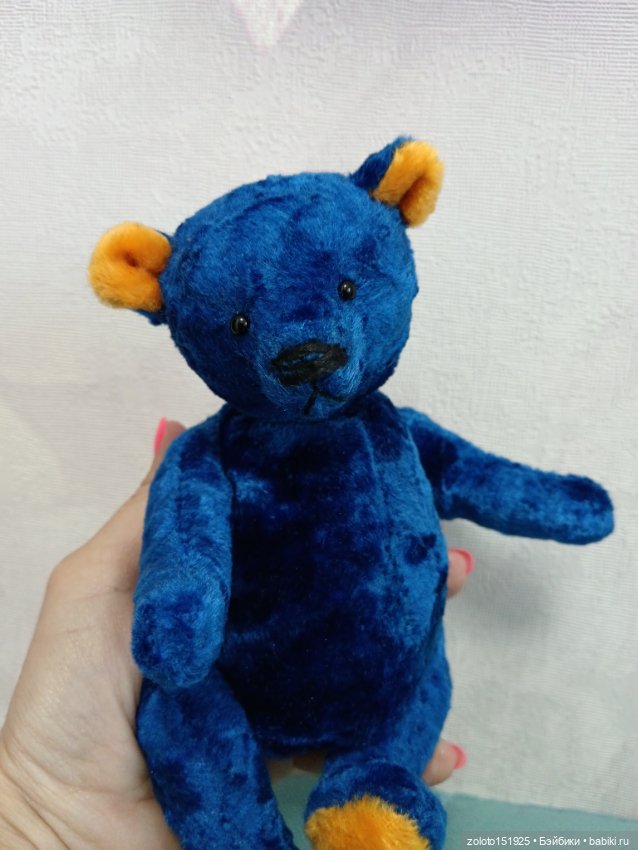 Мишка тедди ручная работа (фото 6)