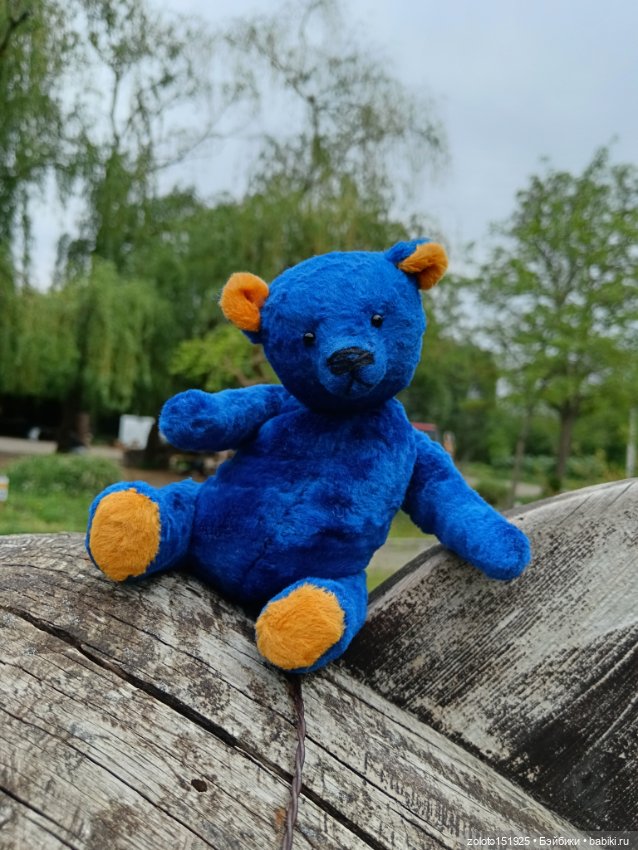 Мишка тедди ручная работа (фото 3)