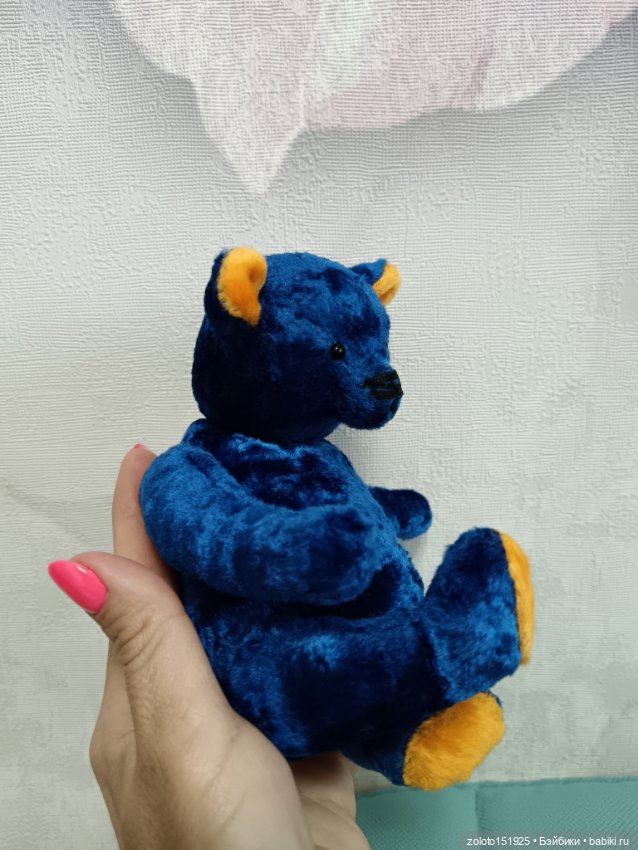 Мишка тедди ручная работа (фото 7)