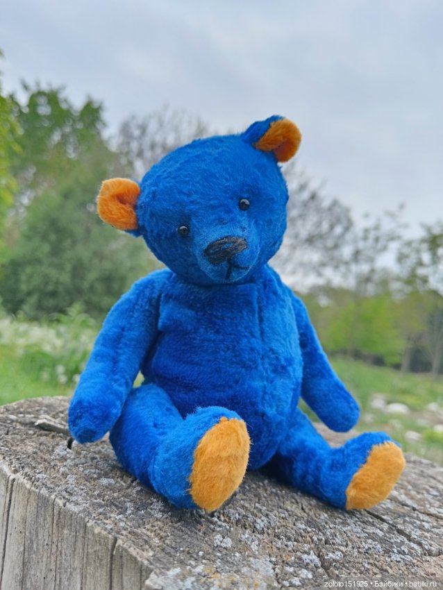 Мишка тедди ручная работа (фото 2)