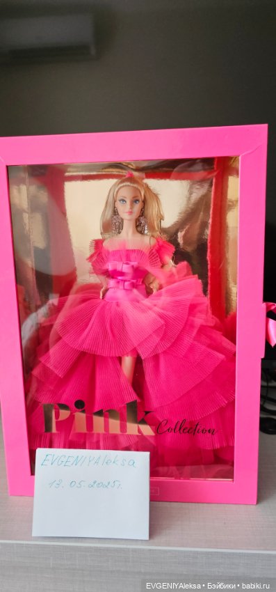 Лимитированная Barbie Pink, Золото, коллекционная, GTJ76, Pink Collection Barbie (фото 5)